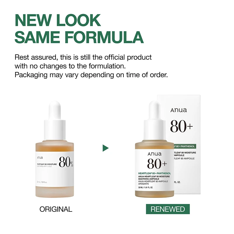 Anua Heartleaf 80% Soothing Ampoule 30ml