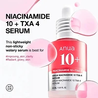 Anua Niacinamide 10% + TXA 4% Serum 30ml
