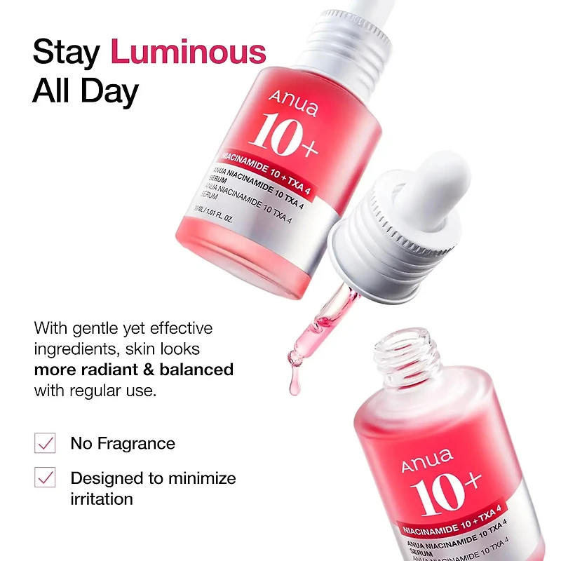 Anua Niacinamide 10% + TXA 4% Serum 30ml