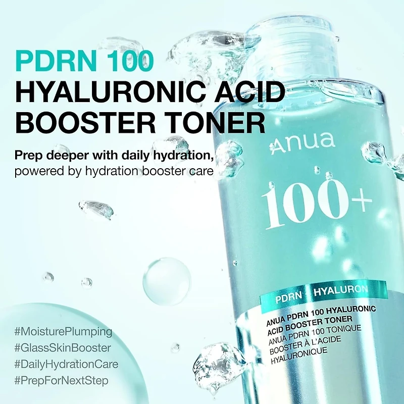 Anua PDRN 100 Hyaluronic Acid Booster Toner 250ml