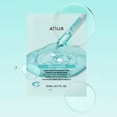 ANUA PDRN Hyaluron 100 Serum Mask 1pc