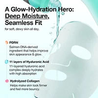 ANUA PDRN Hyaluron 100 Serum Mask 1pc