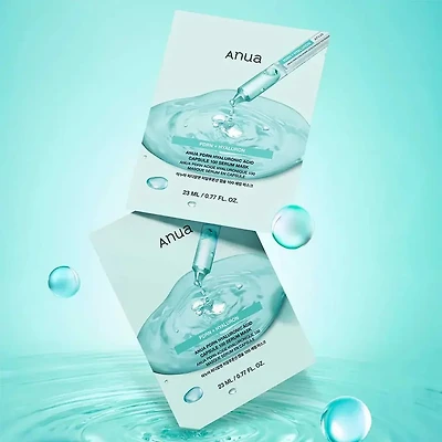 Anua PDRN Hyaluronic Acid Capsule 100 Serum Mask 10pcs
