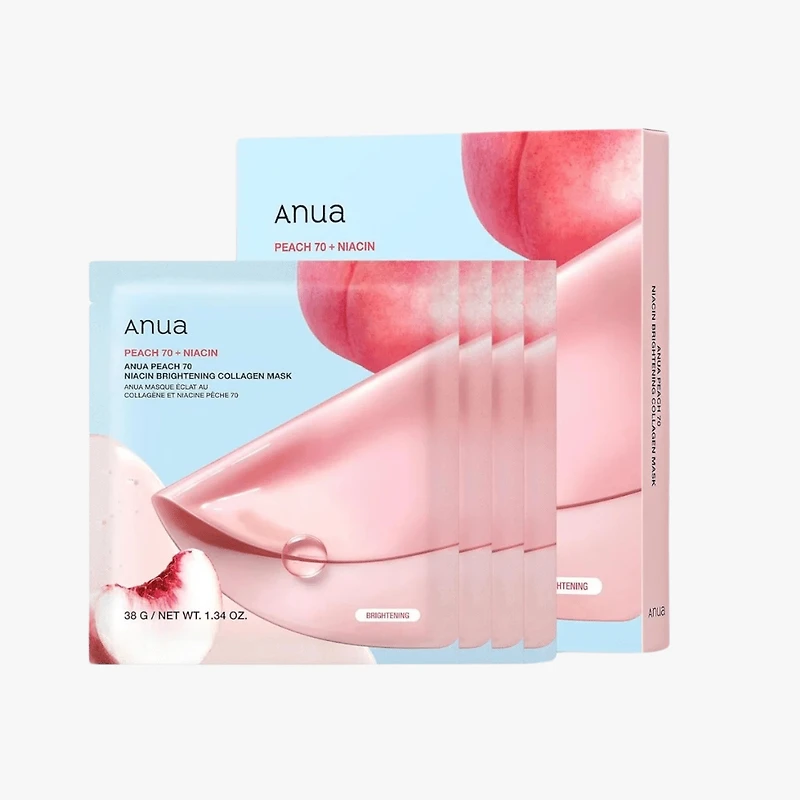 Anua Peach 70 Niacin Brightening Collagen Mask