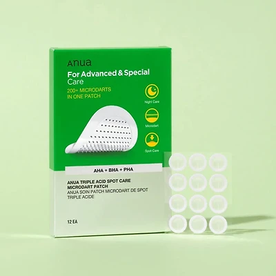 Anua Triple Acid Spot Care Microdart Patch 12pcs