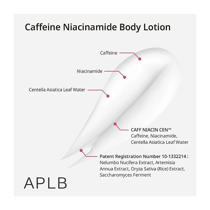 APLB Caffeine Niacinamide Body Lotion 300ml