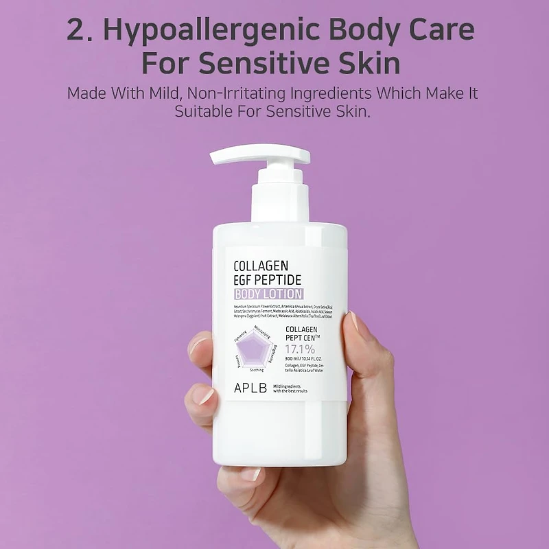 APLB Collagen EGF Peptide Body Lotion 300ml