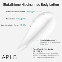 APLB Glutathione Niacinamide Body Lotion 300ml