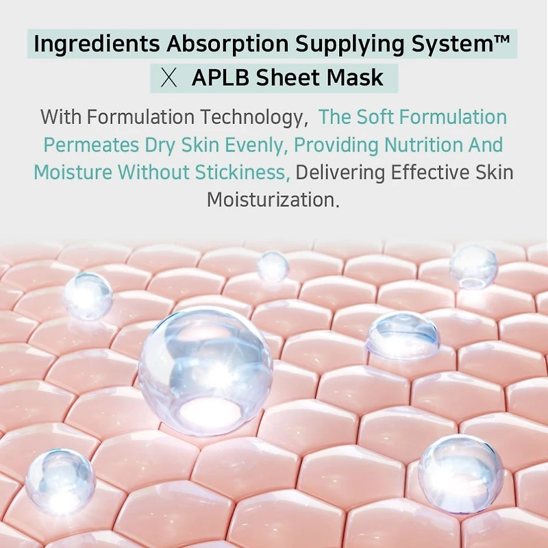 APLB Glutathione Niacinamide Sheet Mask (2 Sizes)