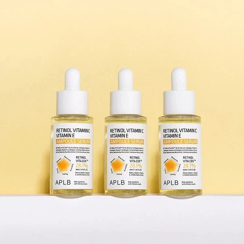 APLB Retinol Vitamin C Vitamin E Ampoule Serum 40ml