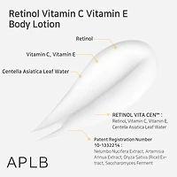 APLB Retinol Vitamin C Vitamin E Body Lotion 300ml
