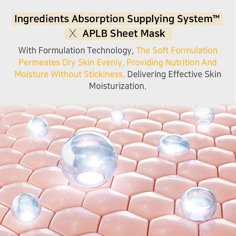 APLB Retinol Vitamin C E Sheet Mask Set 10 Sheets