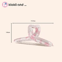 Arch 14 Marbled Flora Claw Clip 1pc