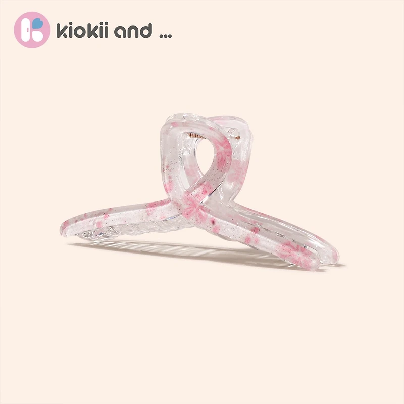 Arch 14 Marbled Flora Claw Clip 1pc