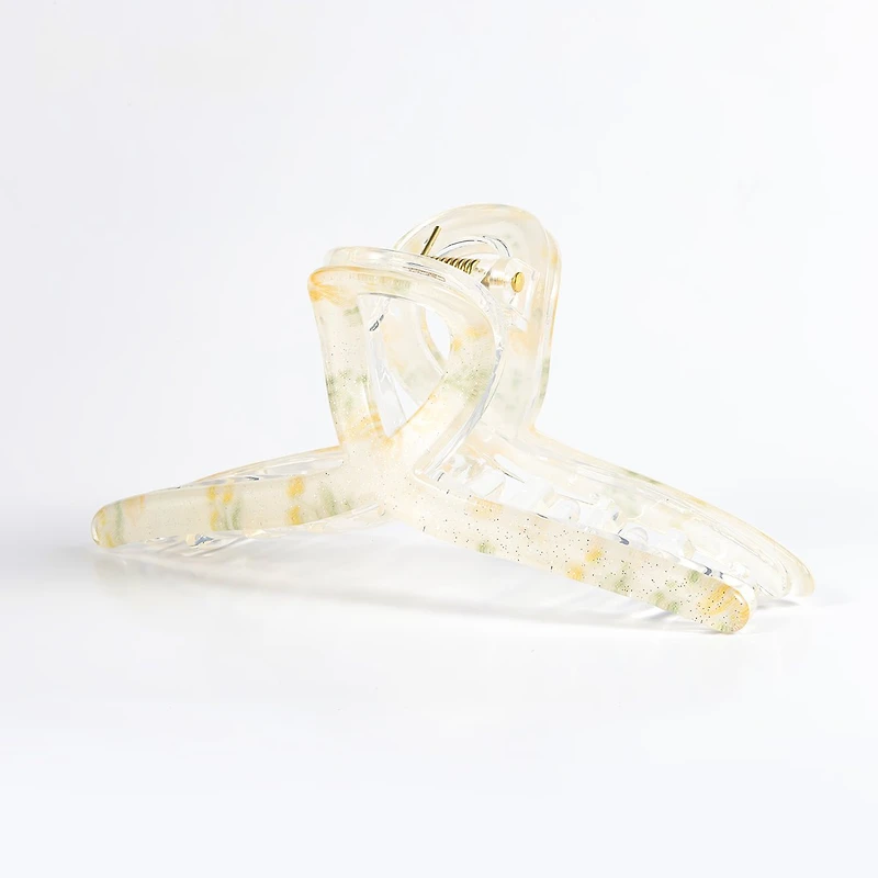 Arch 14 Marbled Flora Claw Clip 1pc