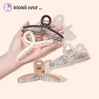 Arch14 Crystal Loop Hair Claw Acrylic Clip 1pc