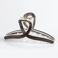 Arch14 Crystal Loop Hair Claw Acrylic Clip 1pc