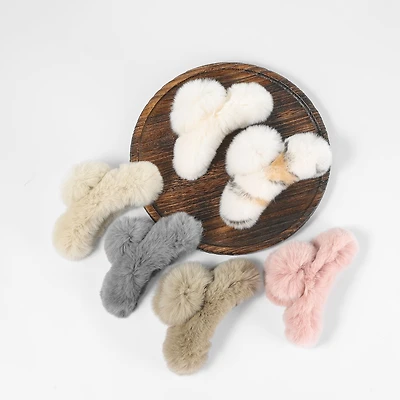 Arch14 Fluffy Arch Claw Clips 1pc