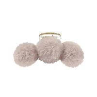 Arch14 Fluffy Pom-Pom Claw Clips 1pc