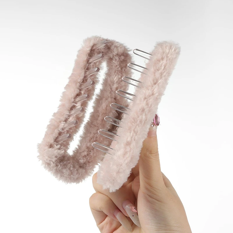 Arch14 Fuzzy Rectangle Claw Clips 1pc