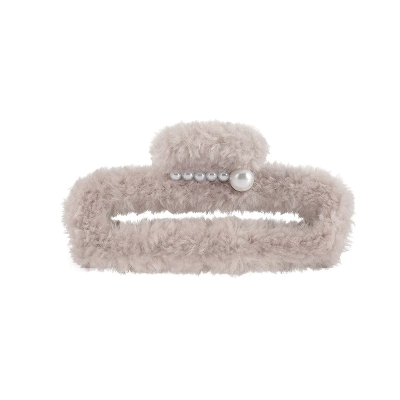 Arch14 Fuzzy Rectangle Claw Clips 1pc