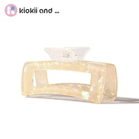 Arch14 Holographic Shine Rectangle Claw Clip 1pc
