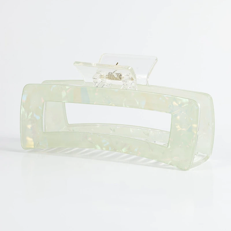 Arch14 Holographic Shine Rectangle Claw Clip 1pc