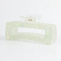 Arch14 Holographic Shine Rectangle Claw Clip 1pc
