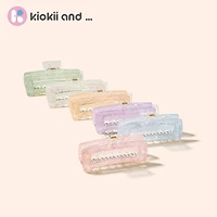 Arch14 Holographic Shine Rectangle Claw Clip 1pc