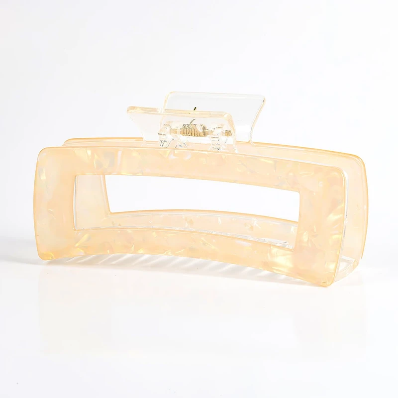 Arch14 Holographic Shine Rectangle Claw Clip 1pc