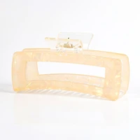 Arch14 Holographic Shine Rectangle Claw Clip 1pc