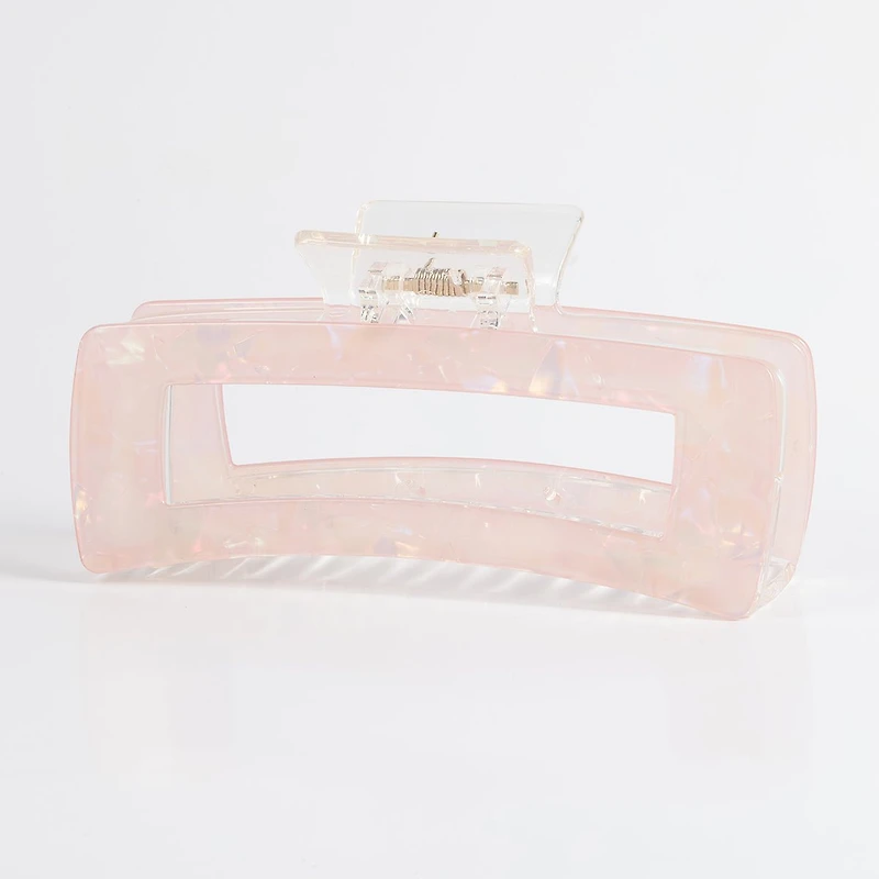 Arch14 Holographic Shine Rectangle Claw Clip 1pc
