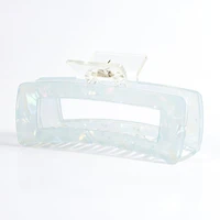 Arch14 Holographic Shine Rectangle Claw Clip 1pc