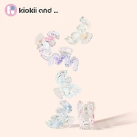 Arch14 Pastel Blossoms Mini Wave Claw Clip 1pc