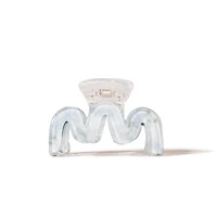 Arch14 Pastel Blossoms Mini Wave Claw Clip 1pc