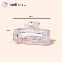 Arch14 Pastel Blossoms Small Claw Clip 1pc