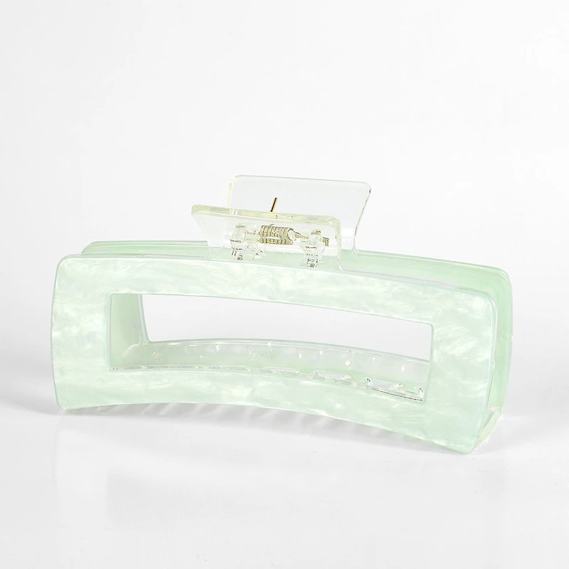 Arch14 Pearl Matte Rectangular Claw Clip 1pc