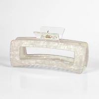 Arch14 Pearl Matte Rectangular Claw Clip 1pc