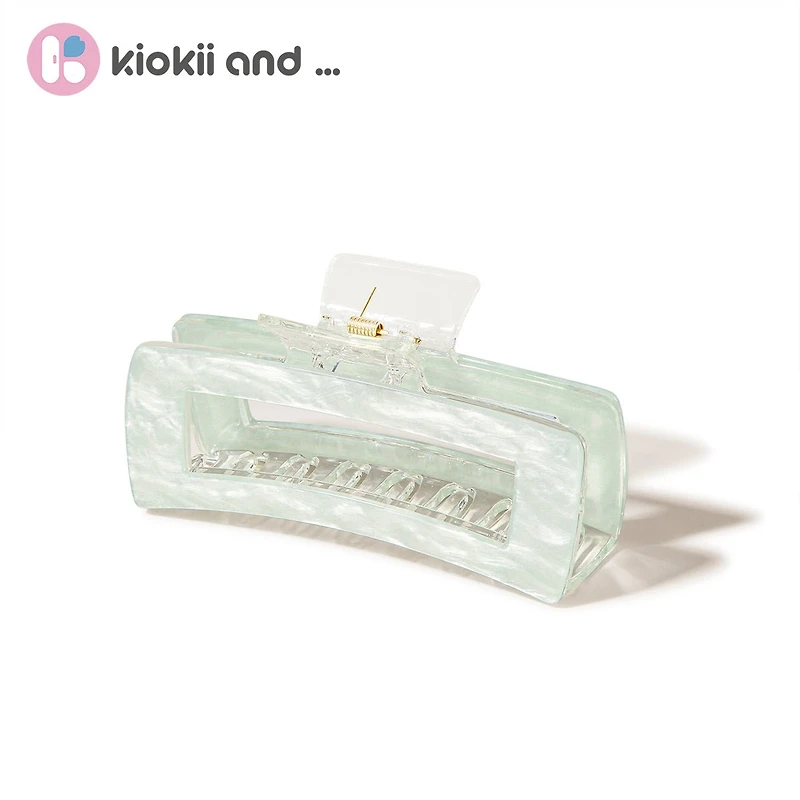 Arch14 Pearl Matte Rectangular Claw Clip 1pc