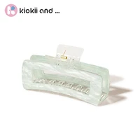 Arch14 Pearl Matte Rectangular Claw Clip 1pc