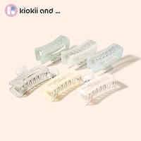 Arch14 Pearl Matte Rectangular Claw Clip 1pc