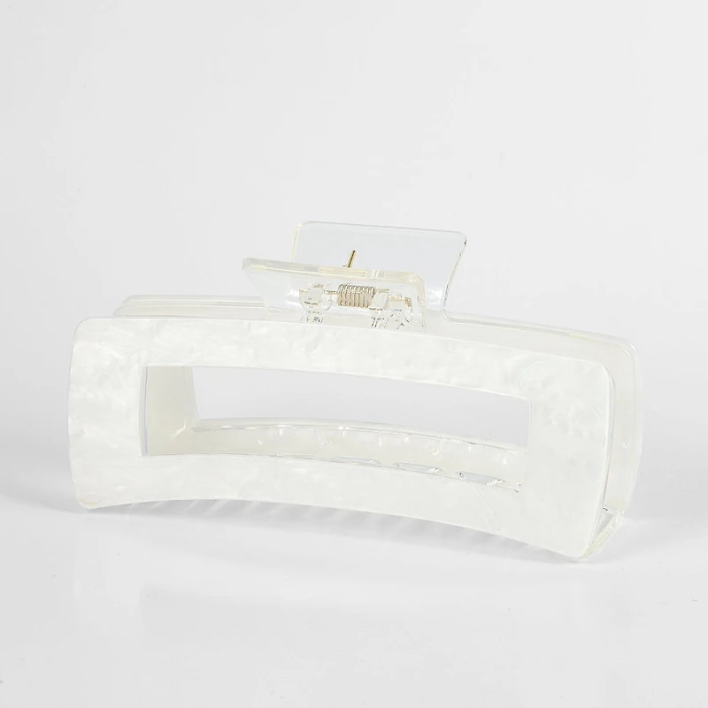 Arch14 Pearl Matte Rectangular Claw Clip 1pc