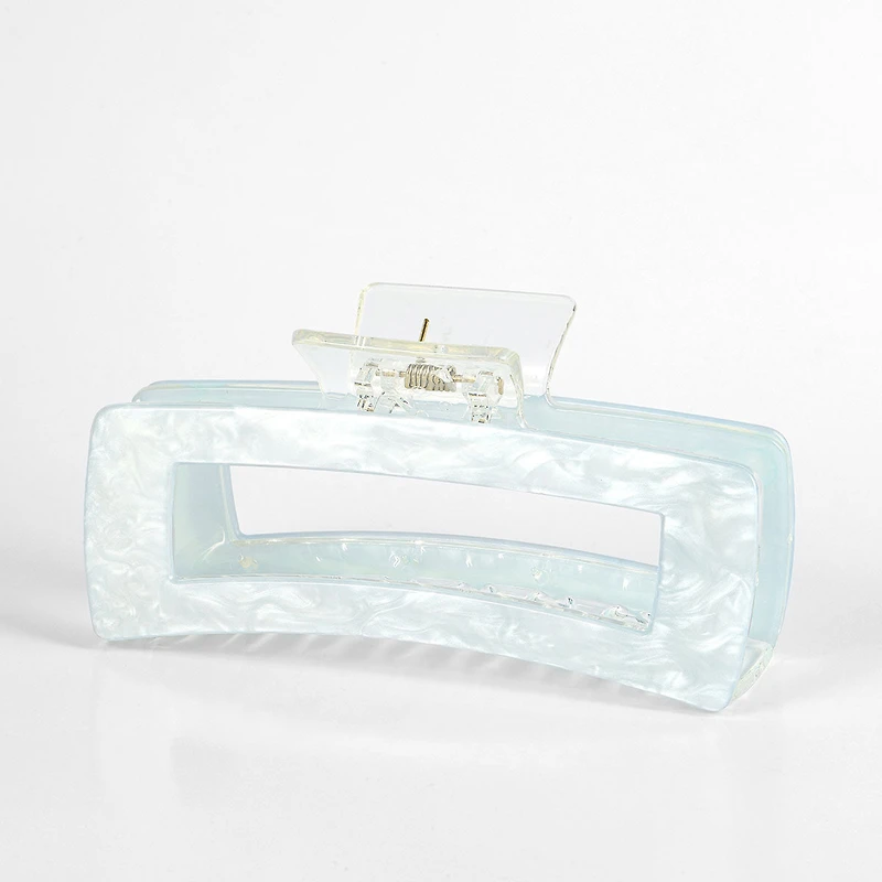 Arch14 Pearl Matte Rectangular Claw Clip 1pc