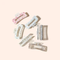 Arch14 Petal Pop Clear Claw Clip 1pc