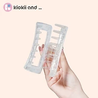 Arch14 Petal Pop Clear Claw Clip 1pc