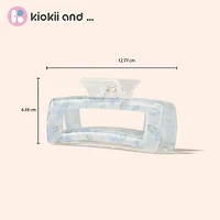Arch14 Petal Pop Clear Claw Clip 1pc