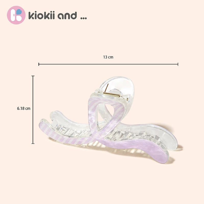 Arch14 Ribbon Claw Clip 1pc