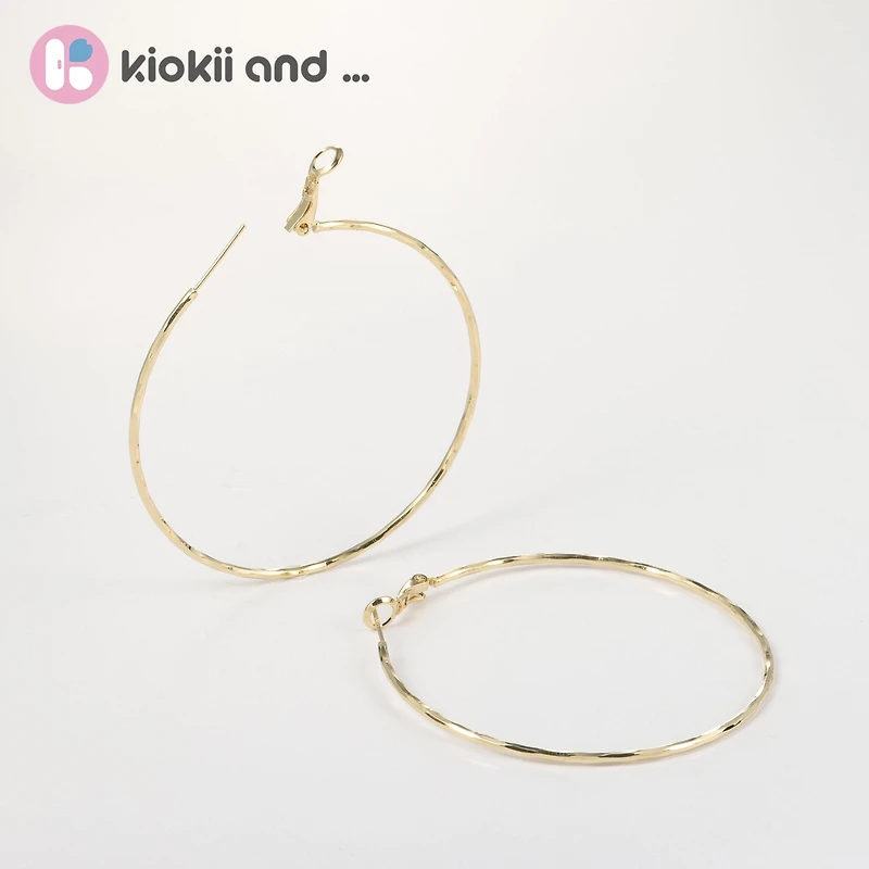 Arch14 Timeless Elegance Classic 18K Gold Hoop Earrings