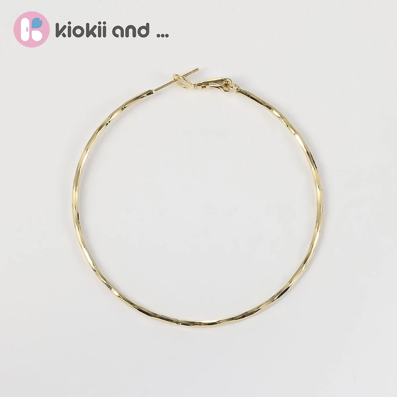 Arch14 Timeless Elegance Classic 18K Gold Hoop Earrings