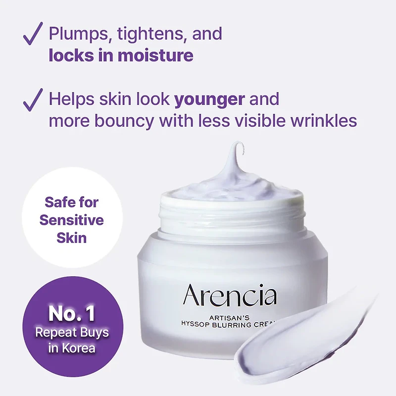 Arencia Artisans Hyssop Blurring Cream 30g